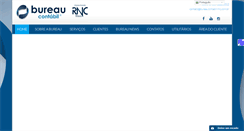 Desktop Screenshot of bureaucontabil.com.br